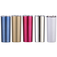 Stainless Steel Double wall Skinny Mug 20oz for Sublimation Printing