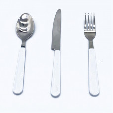 ADULT Polymer Handle Stainless Steel Sublimation Fork/Knife/Spoon Cutlery 