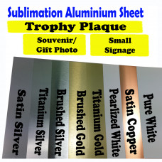 Dye Sublimation ink Aluminium Metal Sheet Heat Press Transfer 60x30cm