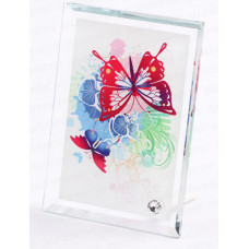 SUBLIMATION INK Glass Slate Photo frame BL02 heat press 18.3x13.3cm, 1cm thickness 