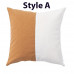 Canvas Stitching Cork Cushion Cover ONLY for dye sublimation ink heat press heat transfer