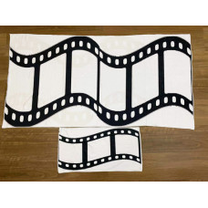 Microfiber Film Style Beach Cleaning Towel for dye sublimation ink heat press transfer