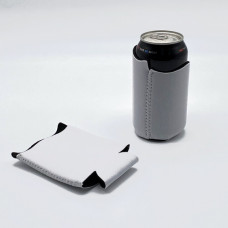 25pcs/Pack Blank Foldable Blank Can Koozie Stubby Holder Cooler Wave Edge for Sublimation 