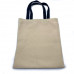 Linen Shoulder Tote Bag for dye sublimation heat transfer press printing 