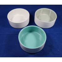 Ceramic Sublimation ink Ceramic Pet Bowl 3D Heat Press machine Printing Supplies -- Size L