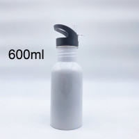 Blank Steel Sip big mouth water bottle 600ml best for sublimation ink 