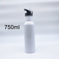Blank Steel Sip big mouth water bottle 750ml best for sublimation ink 