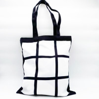 Sudoku Canvas Tote bag for dye sublimation ink printing 