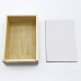 Wooden Keepsake Gift Box with MDF Board for Sublimation Printing