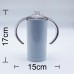 Baby mug Sippy Cup Stemless Stainless Steel Double wall tumbler for Sublimation 300ml 10oz