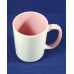 Inner Color & Color Handle Ceramic 15oz Mug with gift box for DYE SUBLIMATION INK