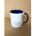 Inner Colour and Handle 11oz Ceramic MUGS with gift box for DYE SUBLIMATION INK