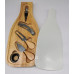 Cheese, Wine and Board Set, 5 pieces, for Dye Sublimation printing