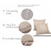 Linen Cushions pillows Cover dye sublimation ink heat press transfer