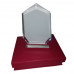 Sublimation ink Glass Crystal Photo Block stand Trophy Plaque Heat Press 20cm BXP01