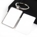 Metal Frame Key Rings for  Sublimation ink Blank  Heat Press machine Printing Supplies