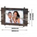 SUBLIMATION PHOTO SLATE WITH WOOD EDGE 17X25CM SH39