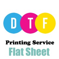 DTF Printing Service Flat Sheet