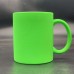 Sublimation Full Colour MUG Fluorescence Neon 11oz with Gift Box for mug press