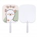 Blank Blast Hand Fan for Sublimation Printing 10pcs/Pack