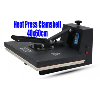 HIGH PRESSURE HEAT PRESS MACHINE 40x60 cm for vinyl t shirt, sublimation ink