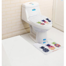 Sublimation Blank Toilet Mat Seat Cover Bath Mat Heat Press Transfer Printing