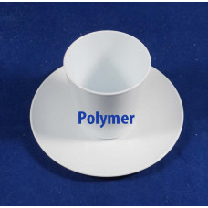Polymer Plastic Kid Cup & Saucer(15cm) Set BEST FOR SUBLIMATION INK