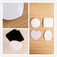 10pcs Sublimation Blank Fridge Magnet Various Sizes / Styles Pearl White 