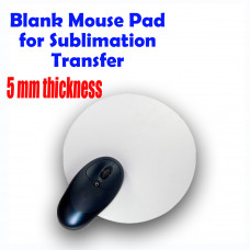 Round Blank Mouse Pads / Mats for Dye Sublimation ink or Heat Transfer 200mm