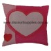 Sublimation Ink Cushions Pillows Cover Heart Color dye  heat press transfer