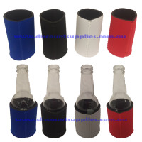 Pre Stitch Blank Stubby Koozie Holder Cooler Sublimation Heat Transfer 4 colours