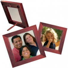 Sublimation ink Blank Tile Photo with wood Frame Customize Personalize Gift 108x108mm